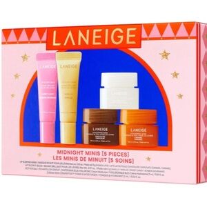 LANEIGE Midnight Minis Lip Glowy Balm Lip Sleeping Mask Gift Set